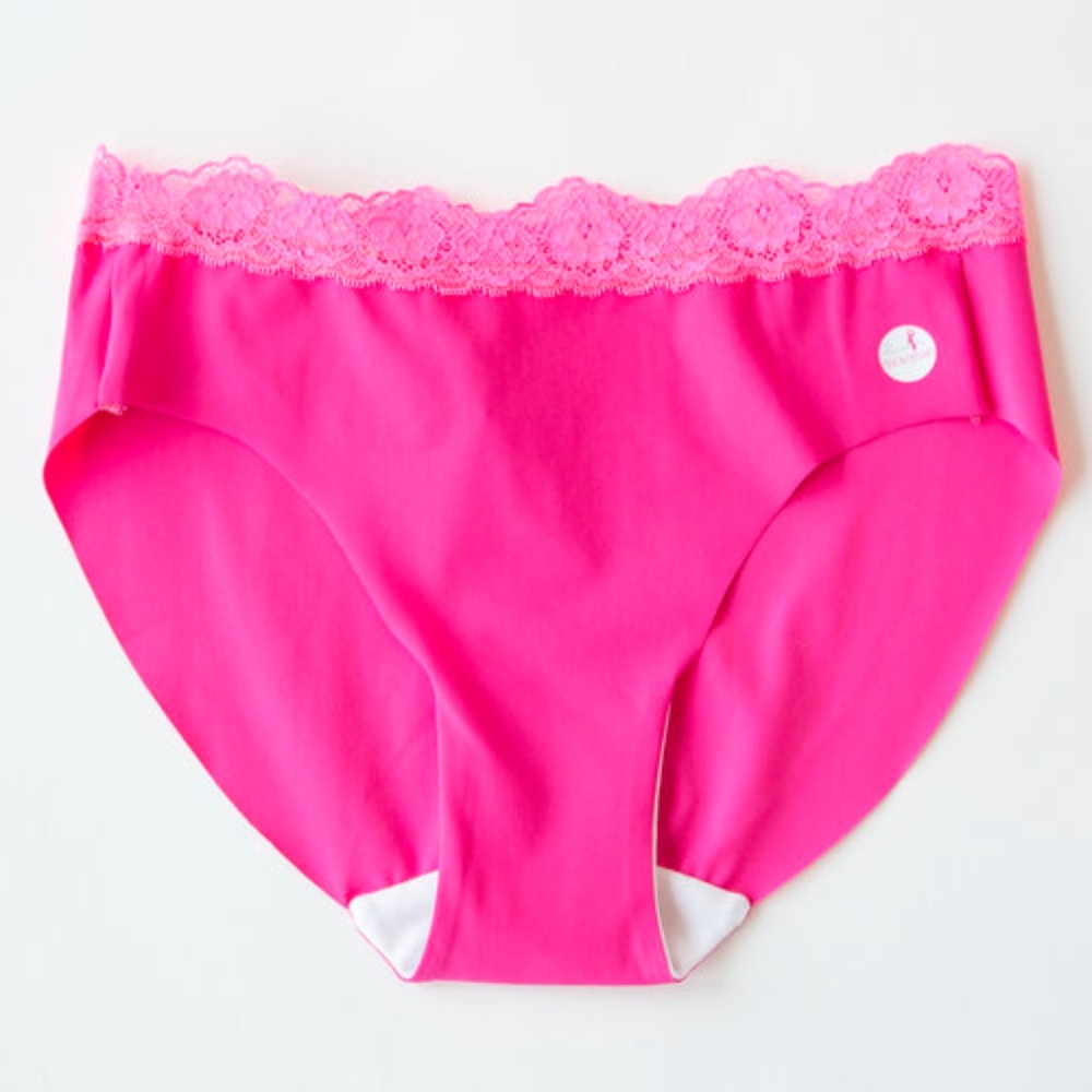 CrissCross Intimates Briefs - Hot Pink